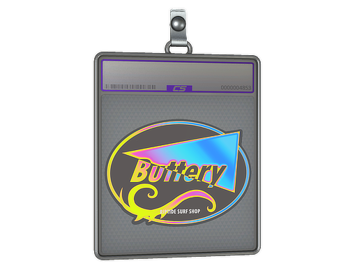 Sticker Slab Candy Buttery Holo