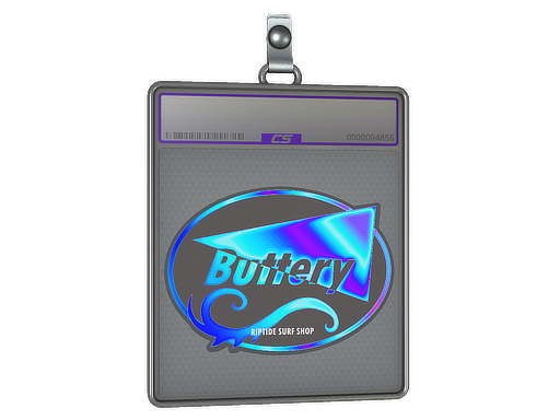 Sticker Slab Miami Buttery Holo