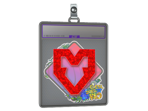 Sticker Slab MOUZ Glitter Rio 2022