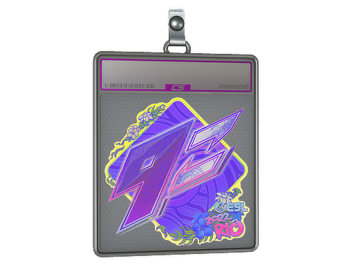 Sticker Slab 9z Team Holo Rio 2022