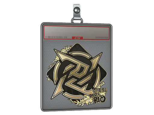 Sticker Slab Ninjas in Pyjamas Gold Rio 2022