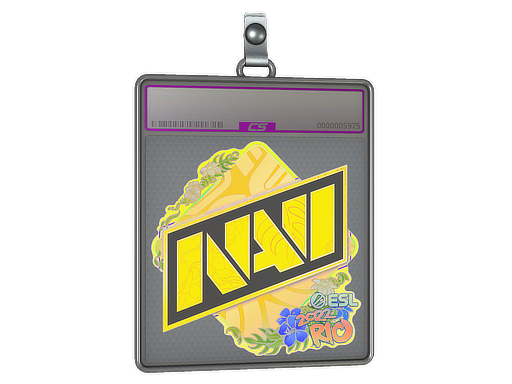 Sticker Slab Natus Vincere Holo Rio 2022