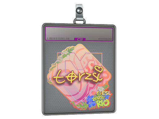 Sticker Slab torzsi Holo Rio 2022