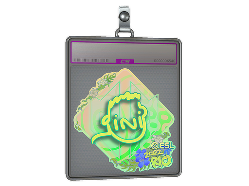 Sticker Slab VINI Holo Rio 2022