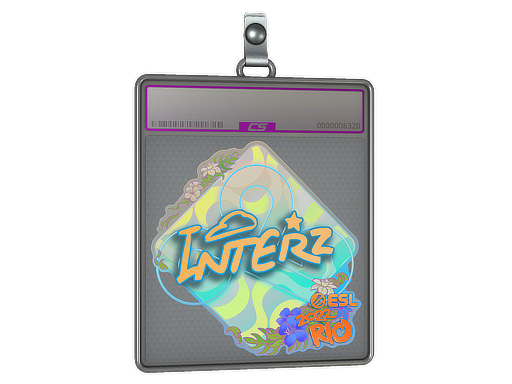 Sticker Slab interz Holo Rio 2022