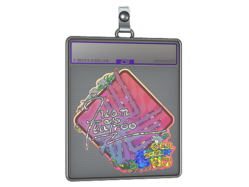 Sticker Slab juanflatroo Glitter Rio 2022