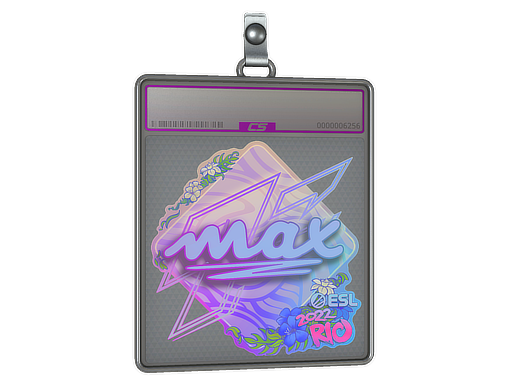 Sticker Slab max Holo Rio 2022