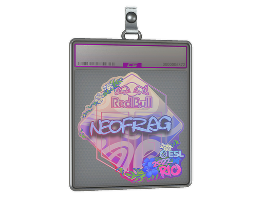 Sticker Slab NEOFRAG Holo Rio 2022
