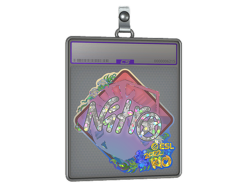 Sticker Slab nitr0 Glitter Rio 2022