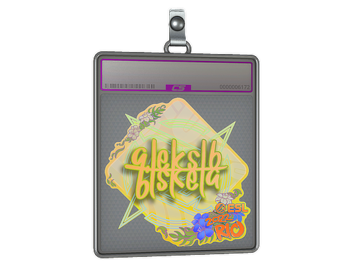 Sticker Slab Aleksib Holo Rio 2022