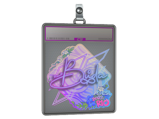 Sticker Slab BUDA Holo Rio 2022