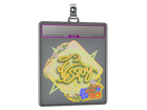 Sticker Slab es3tag Holo Rio 2022