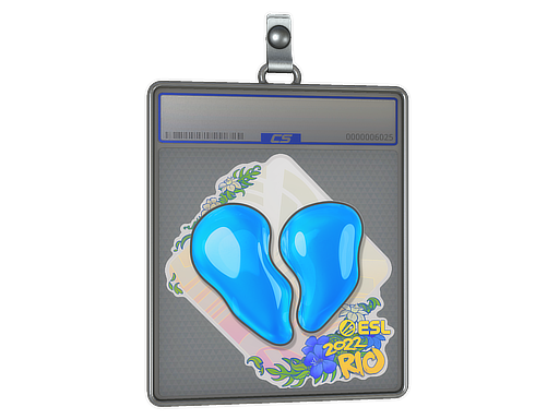 Sticker Slab 00 Nation Rio 2022