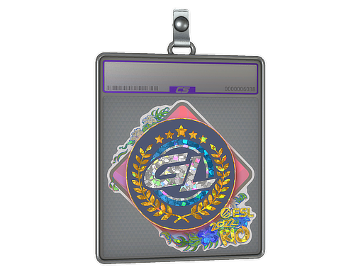 Sticker Slab GamerLegion Glitter Rio 2022