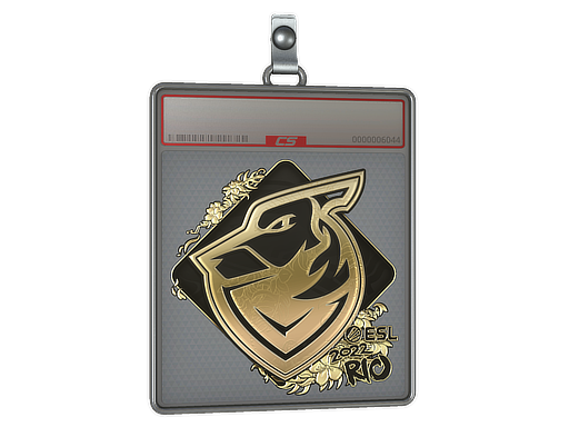 Sticker Slab Grayhound Gaming Gold Rio 2022