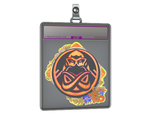 Sticker Slab ENCE Holo Rio 2022