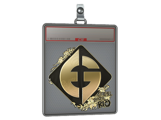 Sticker Slab Evil Geniuses Gold Rio 2022