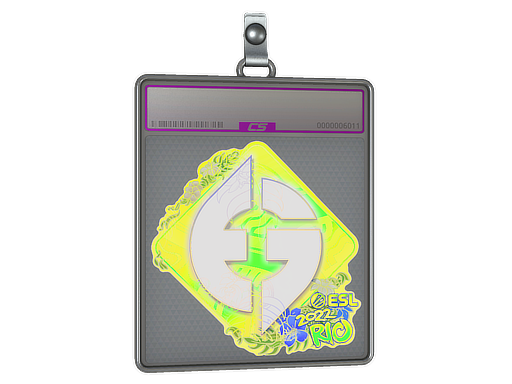 Sticker Slab Evil Geniuses Holo Rio 2022