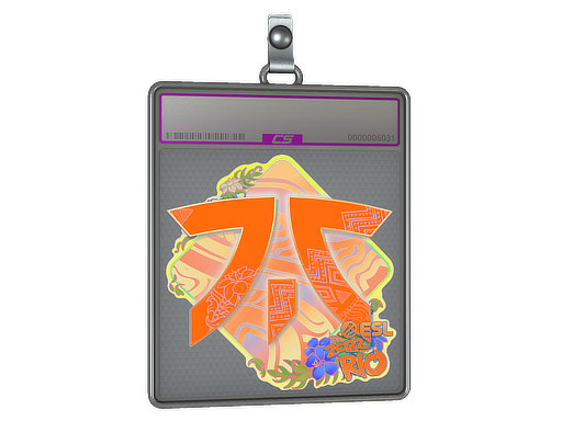 Sticker Slab Fnatic Holo Rio 2022