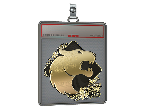 Sticker Slab FURIA Gold Rio 2022