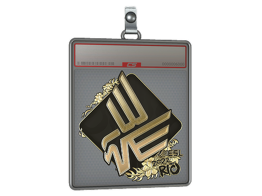 Sticker Slab Bad News Eagles Gold Rio 2022