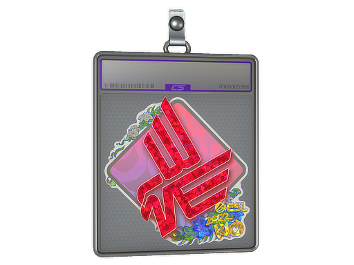 Sticker Slab Bad News Eagles Glitter Rio 2022