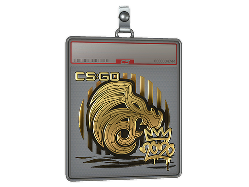 Sticker Slab North Gold 2020 RMR