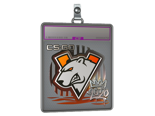 Sticker Slab Virtus.pro Foil 2020 RMR