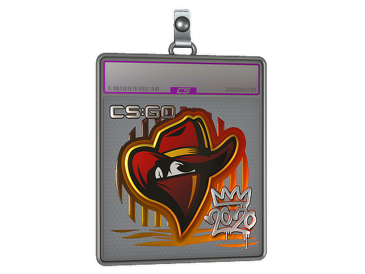 Sticker Slab Renegades Foil 2020 RMR