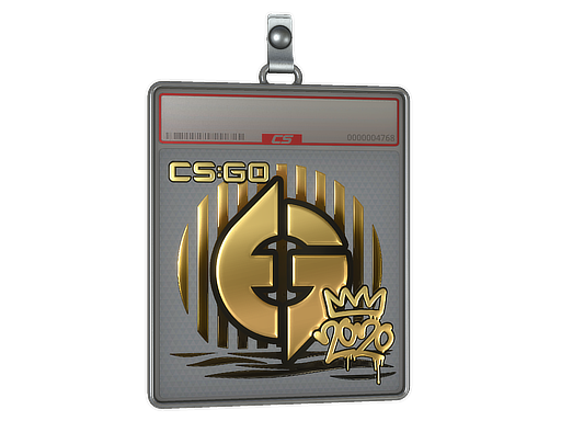 Sticker Slab Evil Geniuses Gold 2020 RMR