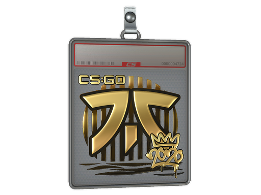 Sticker Slab Fnatic Gold 2020 RMR