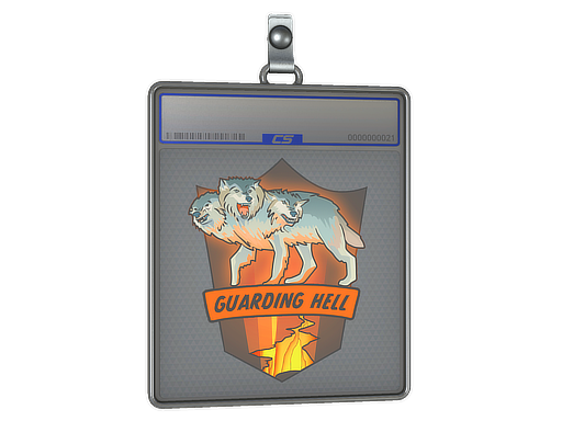 Sticker Slab Cerberus