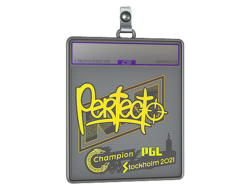 Sticker Slab Perfecto Holo Stockholm 2021