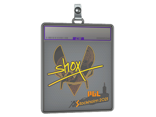 Sticker Slab shox Holo Stockholm 2021