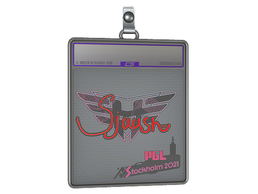 Sticker Slab sjuush Holo Stockholm 2021