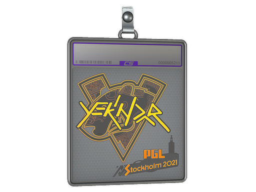 Sticker Slab YEKINDAR Holo Stockholm 2021