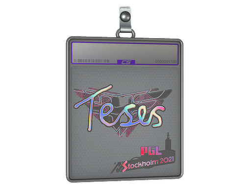 Sticker Slab TeSeS Holo Stockholm 2021