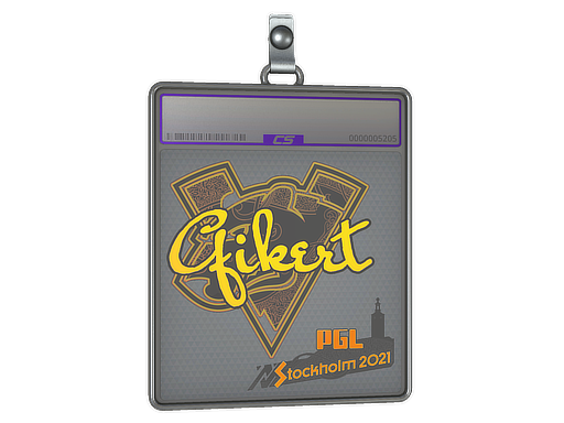 Sticker Slab Qikert Holo Stockholm 2021