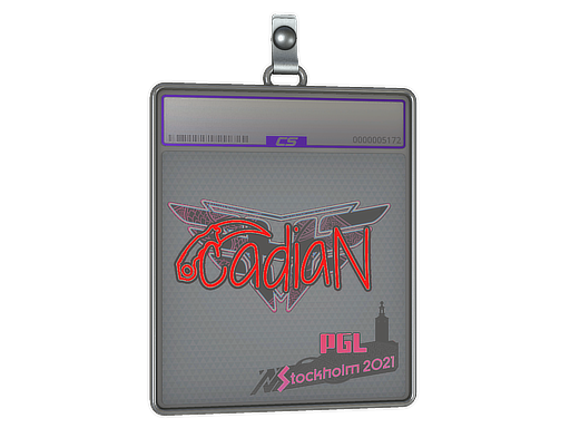 Sticker Slab cadiaN Holo Stockholm 2021