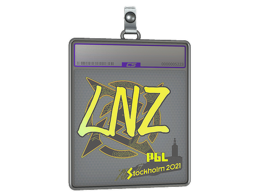 Sticker Slab LNZ Holo Stockholm 2021