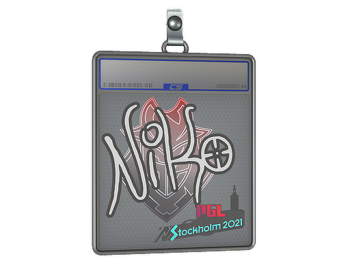 Sticker Slab NiKo Stockholm 2021