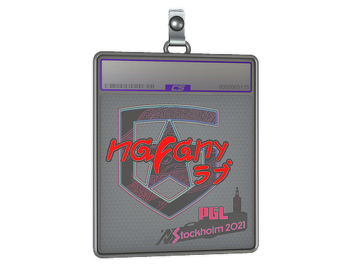 Sticker Slab nafany Holo Stockholm 2021