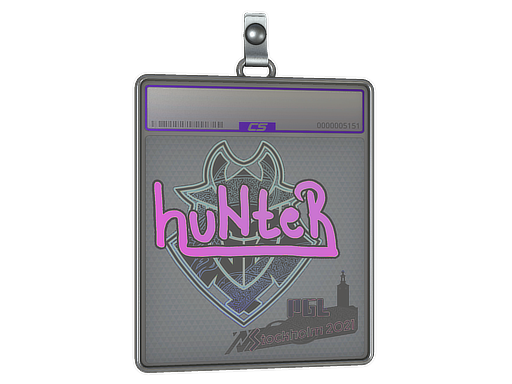 Sticker Slab huNter- Holo Stockholm 2021