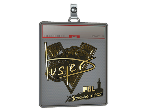 Sticker Slab buster Gold Stockholm 2021