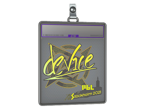 Sticker Slab device Holo Stockholm 2021