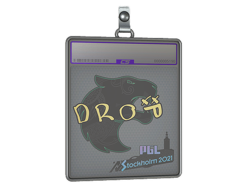 Sticker Slab drop Holo Stockholm 2021