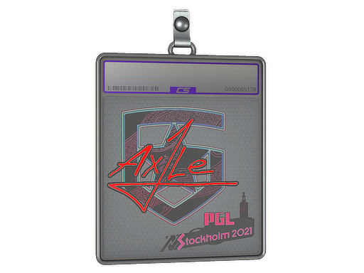 Sticker Slab Ax1Le Holo Stockholm 2021