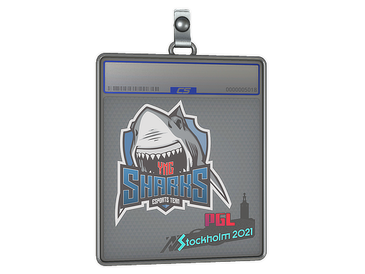 Sticker Slab Sharks Esports Stockholm 2021