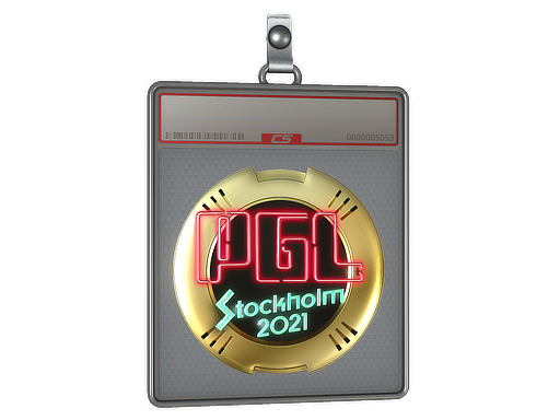 Sticker Slab PGL Gold Stockholm 2021
