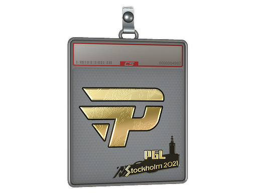 Sticker Slab paiN Gaming Gold Stockholm 2021